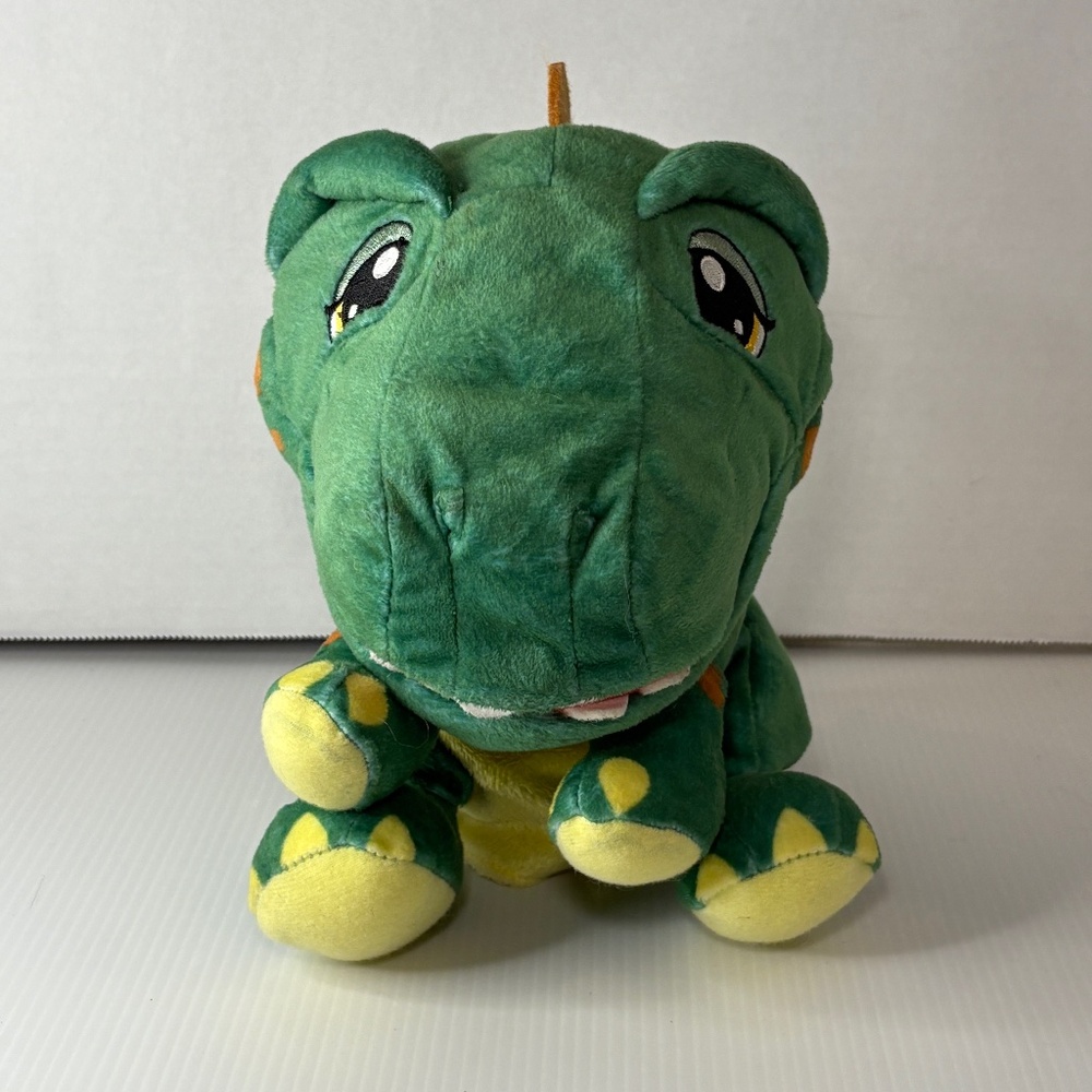 WowWee Alive Jr Play & Say Puppet Durpy Dino Interactive Sound Green Dino WORKS